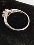 10k White Gold Diamond Ring Estate