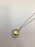Gold & Silver pendant Necklace