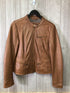 Black Rivet Leather Jacket Size Large