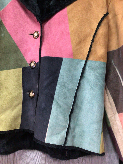 Weavz Jacket Patchwork Size Medium