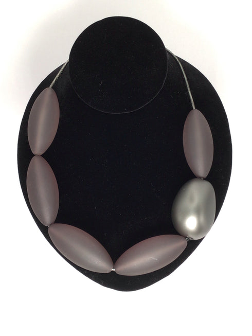 PONO Statement Necklace Lucite