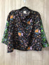 Anntain One Size Silk Print Top