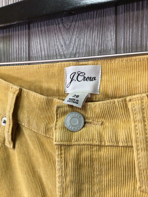 J Crew Corduroy Pants Size 6 New
