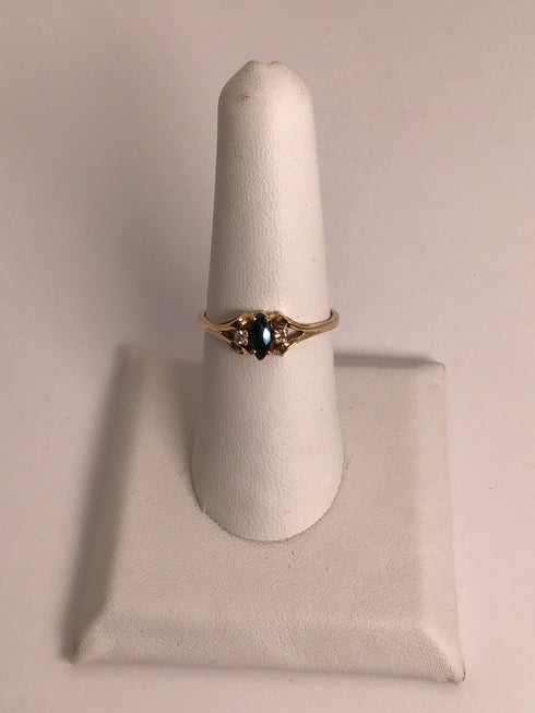 14k Gold Sapphire Ring Estate