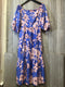 Eliza J Dress Tiered Midi Size 8