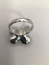 RLM Studios Dogwood Blossom Silver SET Necklace Earrings Ring