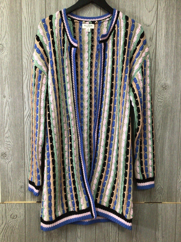 Size X-Small Metallic Cardigan