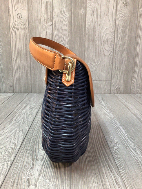J. McLaughlin Wicker Shoulder Bag