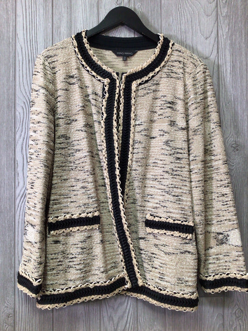 Misook Knit Blazer Size 1X