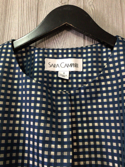 Sara Campbell Metallic Size 4 Dress