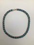Turquoise Inlay Necklace 950 silver Vintage
