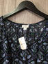 J Crew Dress Poplin Block Print Size 10P New