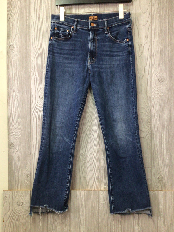Mother The insider crop step fray Jeans Size 8-29