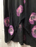 Staley Gretzinger Semi-Sheer Pansie Duster Topper Lagenlook Size X-Large