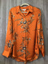 Equipment Satin Blouse Size X-Large