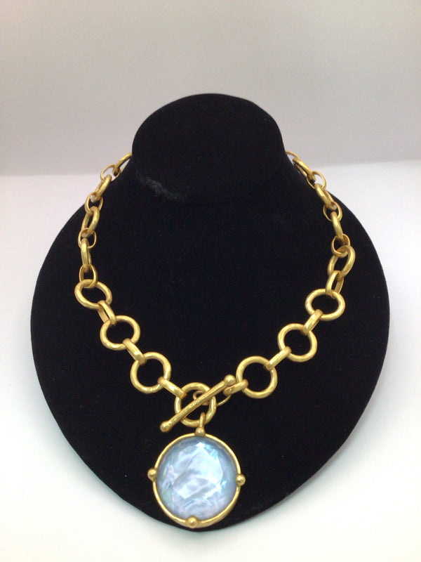 Julie Vos Honeybee Statement Necklace