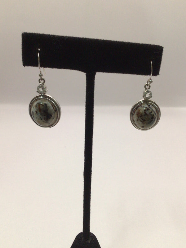 Rutilated Quartz Earrings