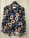 Trovata Birds of Paradise Blouse Size Small pre-owned