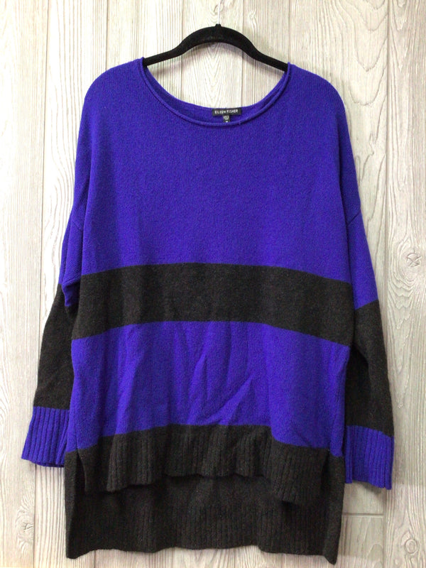 Eileen Fisher Sweater Yak-wool bl Size Medium