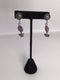 Silver Coin Pearl Earrings
