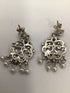 Silver Drop Pearl dangle Earrings