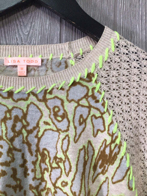 Lisa Todd Knit Sweater Size Medium