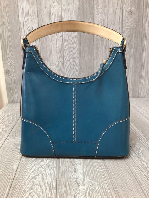 Dooney & Bourke Blue Shoulder Leather Purse