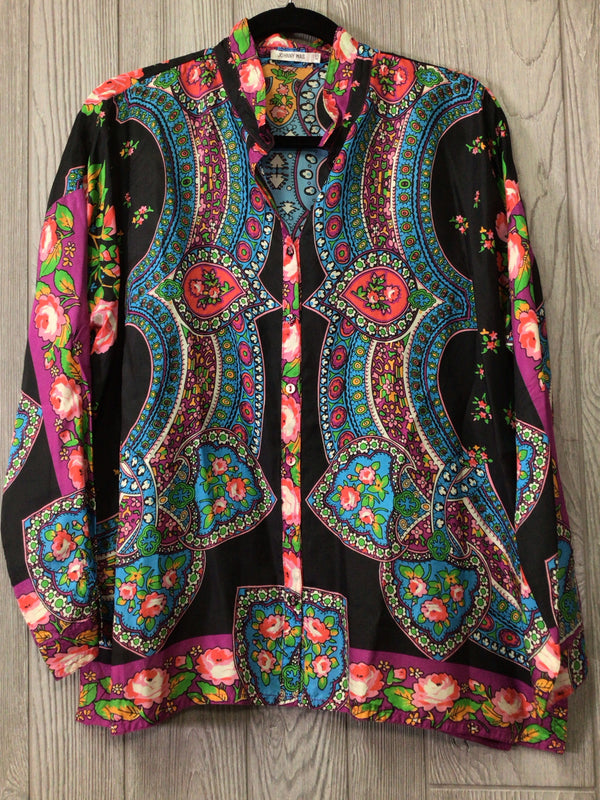 Johnny Was Silk Blouse Size X-Small