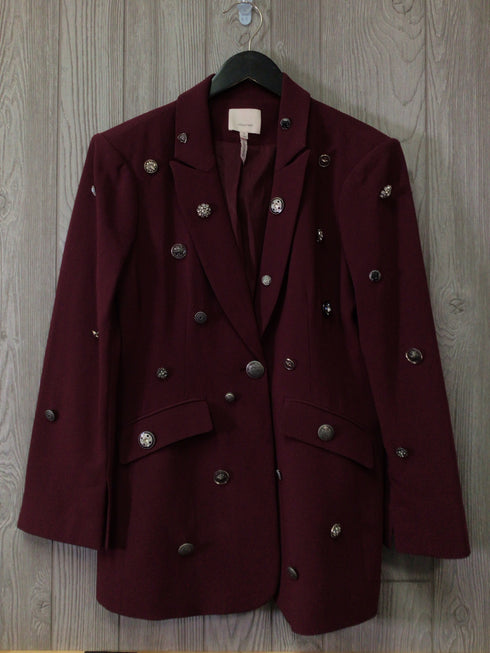 cinq a sept Blazer Embellished Button Size 12 Pre-owned