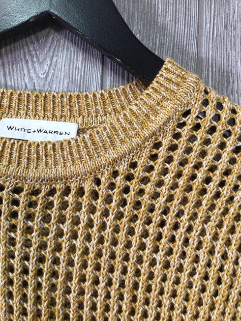 White & Warren Knit Sweater Size Medium
