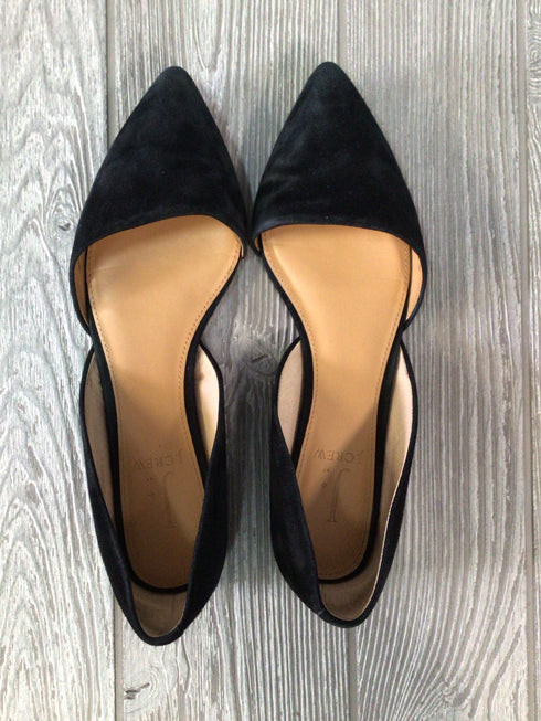 J Crew suede d'Orsay Flats Size 9