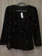 Ann Taylor Sequined Top Size Medium New