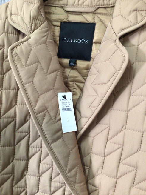 Talbots Quilted Jacket New Size Large