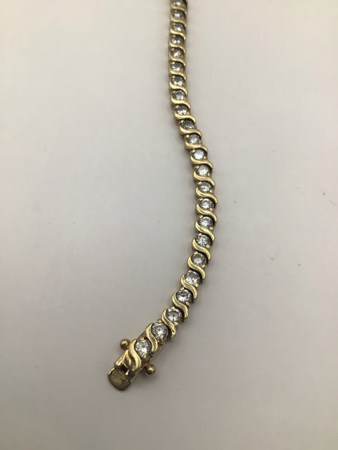 Sterling CZ Tennis Bracelet