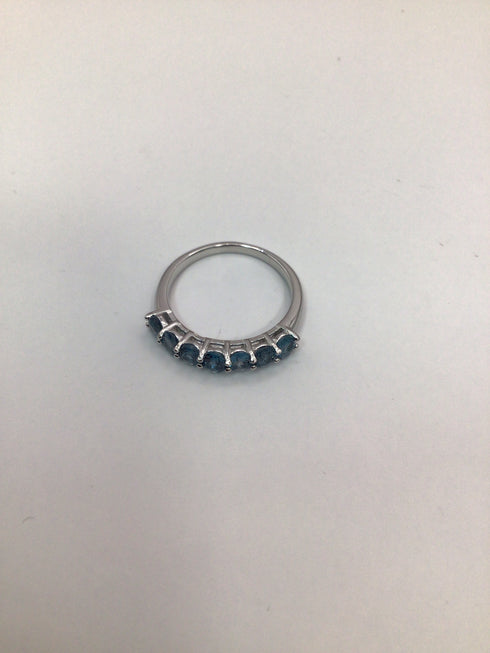 London Blue Topaz Stacking Band New