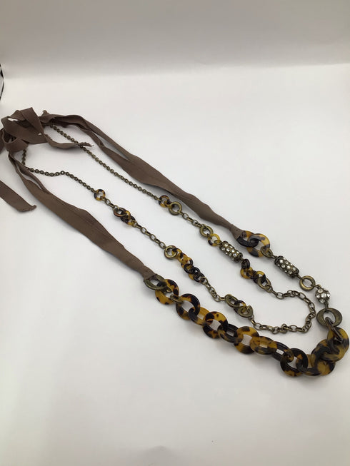 J Crew Necklace set Tortoise