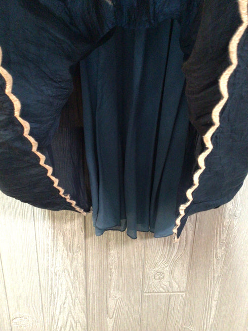 Johnny Was Dress with slip Embroidered Size Large New