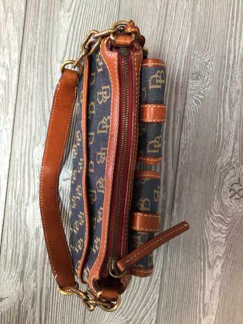 Dooney & Bourke Blue Shoulder Canvas Vintage Purse