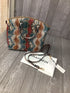 Brahmin Large Duxbury Satchel Mulit All Over Snake Leather Purse Pre-owned