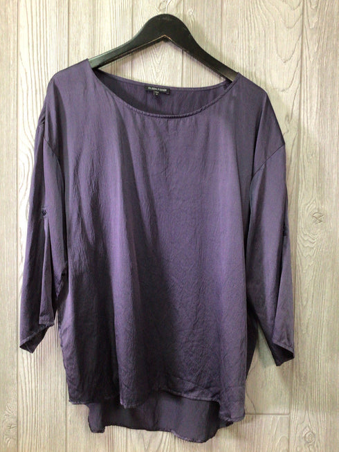 Eileen Fisher Satin Top Size Medium
