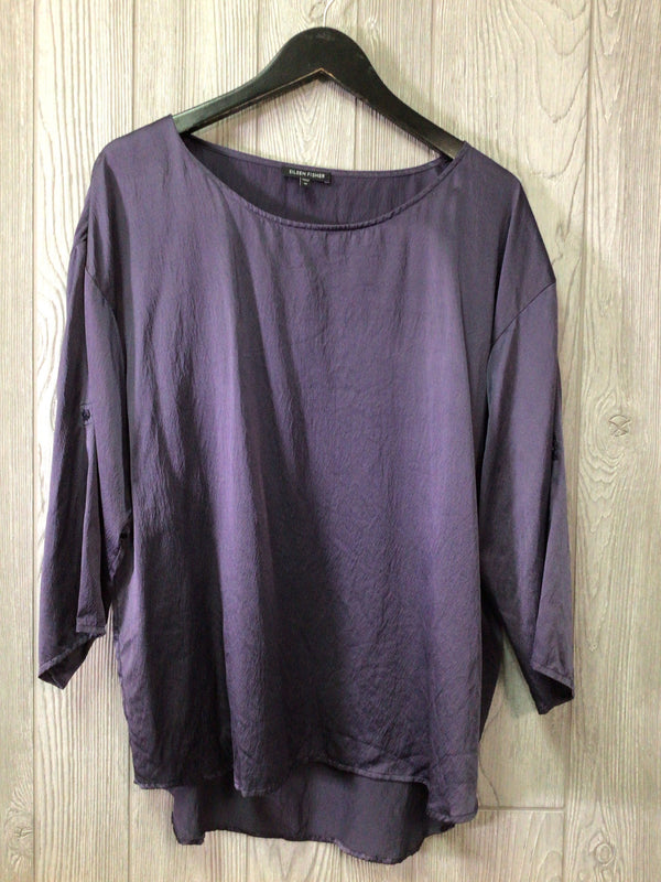 Eileen Fisher Satin Top Size Medium