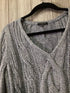 Lafayette 148 Sweater cable Metallic Size Medium