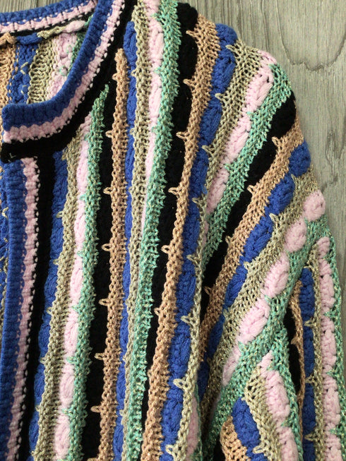 Size X-Small Metallic Cardigan