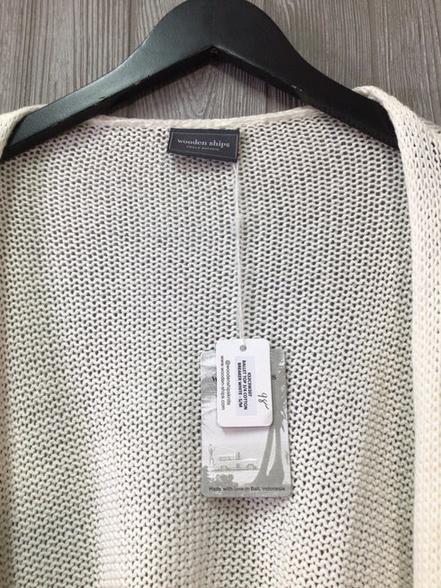 Wooden Ships Cardigan Size Small/Medium New