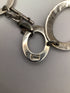 Hammered Sterling Oval Link Necklace