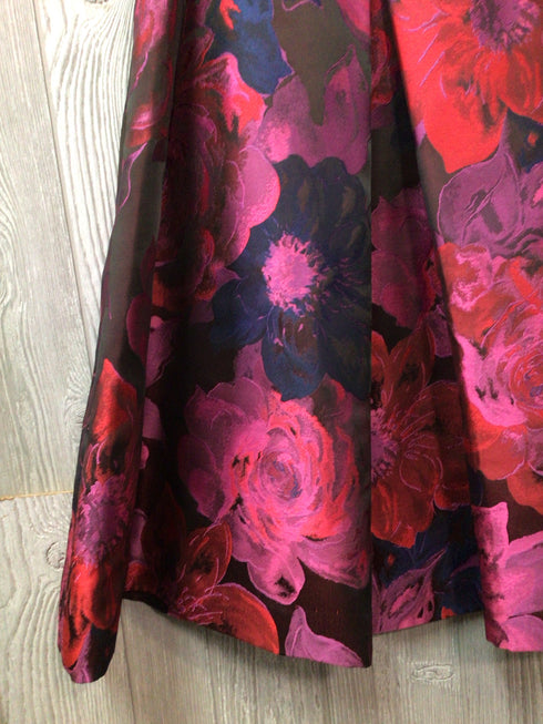 Sara Campbell Dress Jacquard Size 4