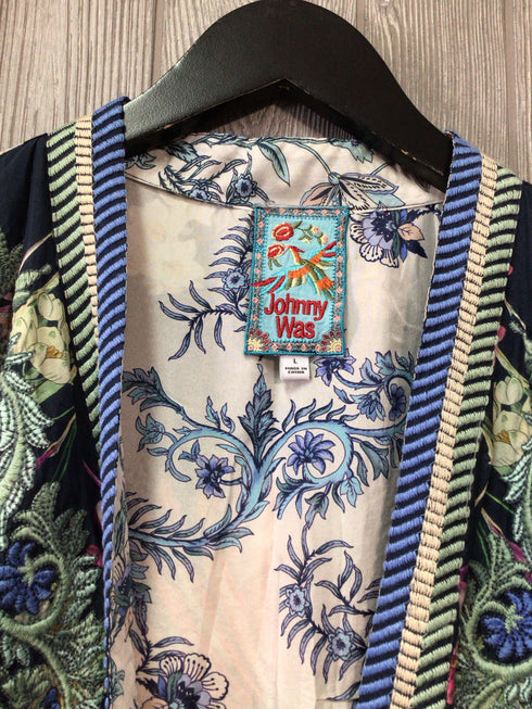 Johnny Was Reversible Kimono Size Large pre-owned