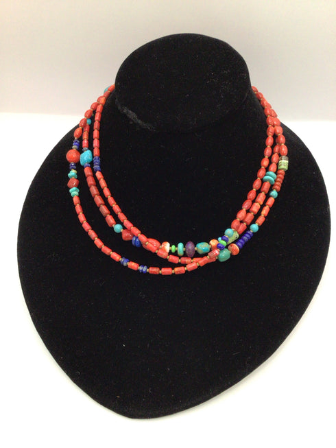 Artisans Multi-Stone Necklace