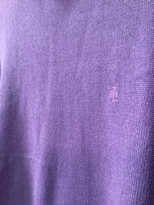 Lauren Silk/Cash Turtleneck Sweater Size Large