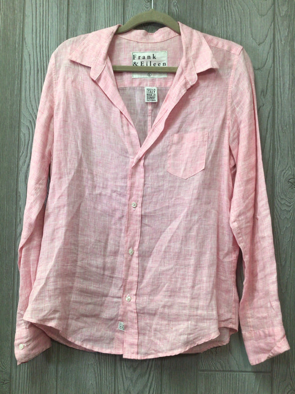 Frank & Eileen Linen Shirt Size Large